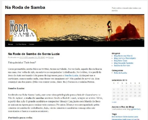 blog na roda de samba